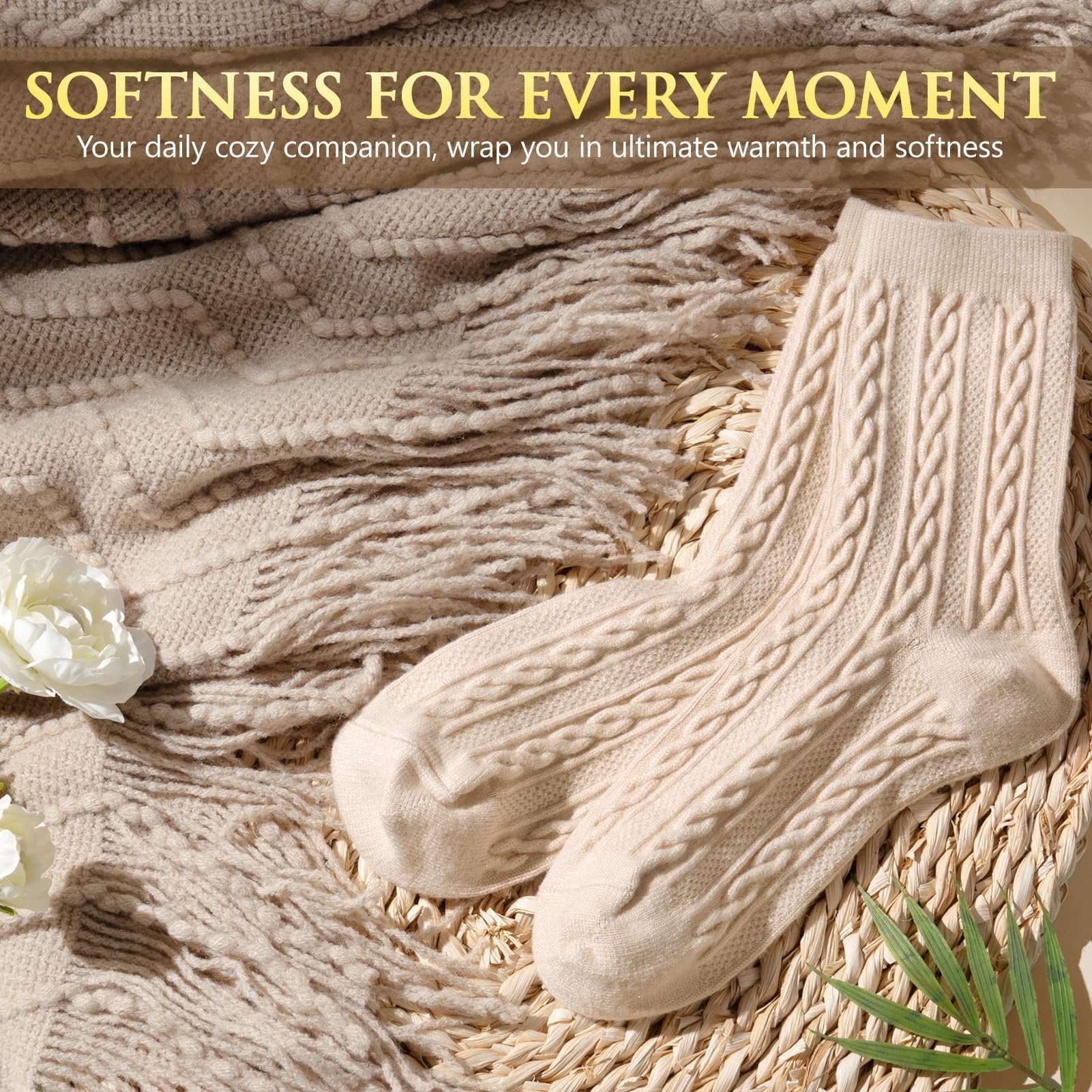 Self-Care Gift Basket for Women with Blanket, Mug, Candle, Journal & Spa Essentials.