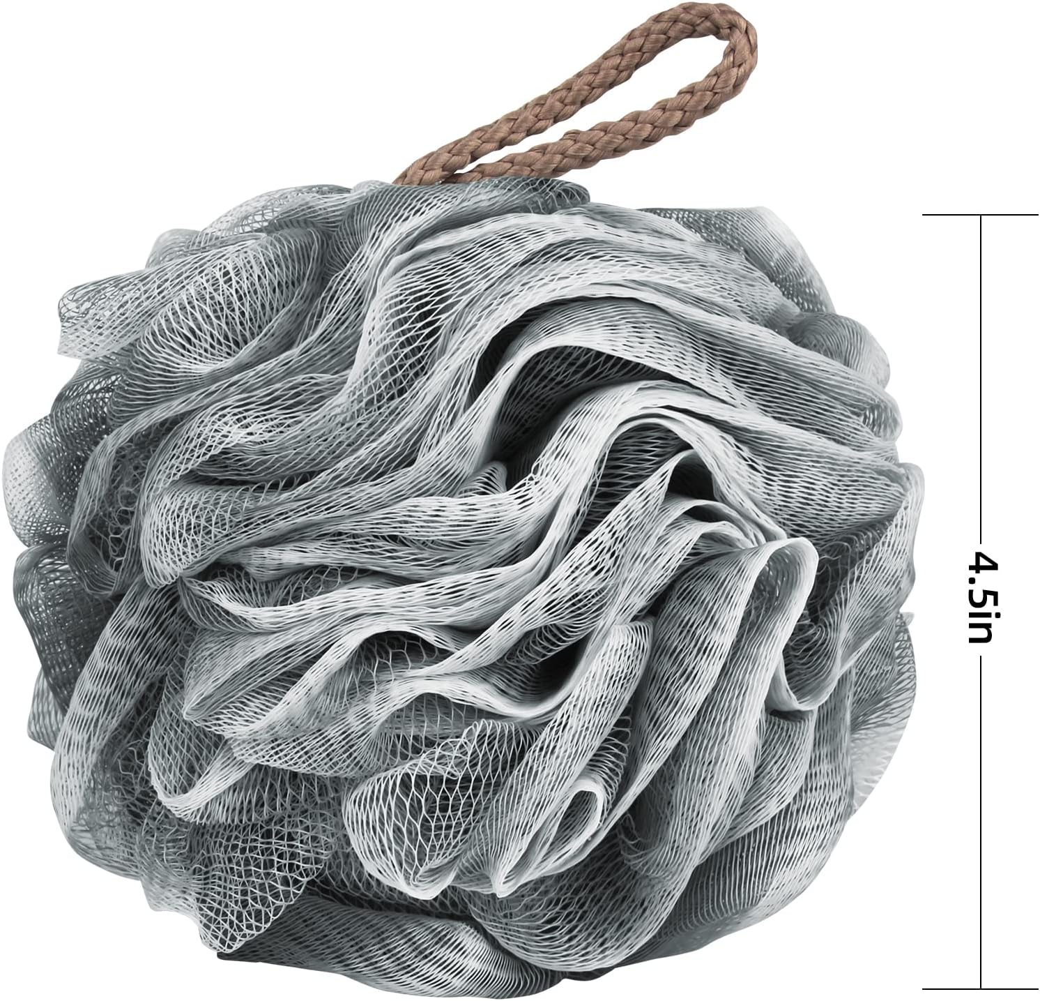 Mesh Shower Loofah Sponge Set (4 Colors)