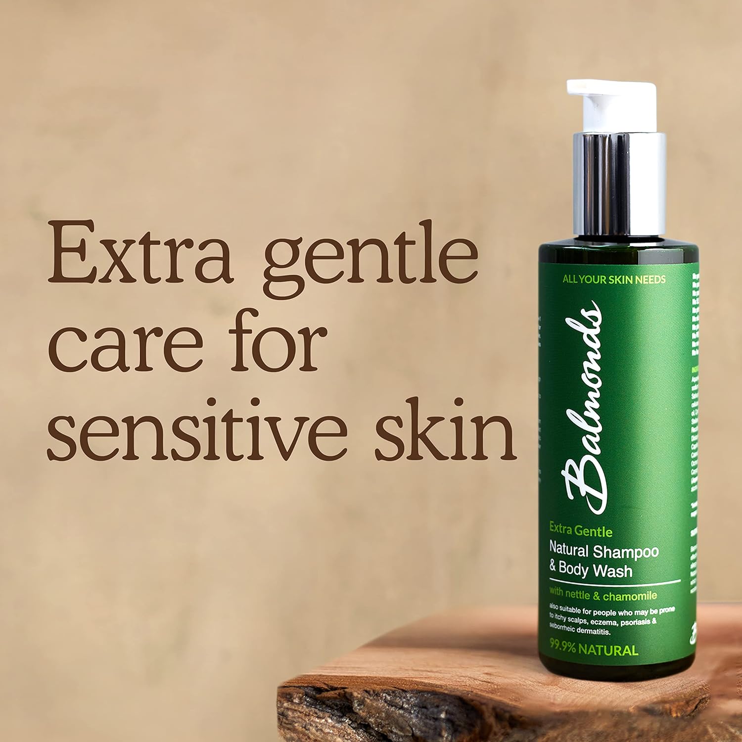 Natural Bath and Body Oil for Sensitive Skin