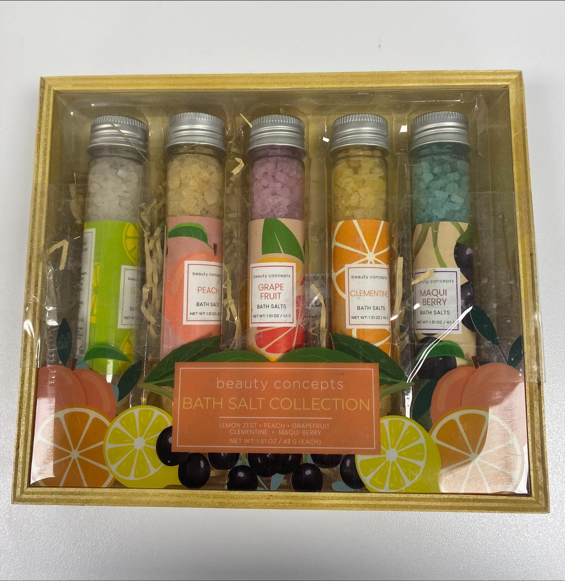 B.C. Beauty Concepts Aromatherapy Bath Salts- Epsom Salts for Soaking, Relaxing Bath Spa Set