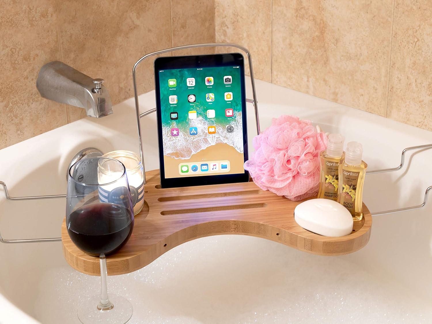 Bamboo Bath Caddy
