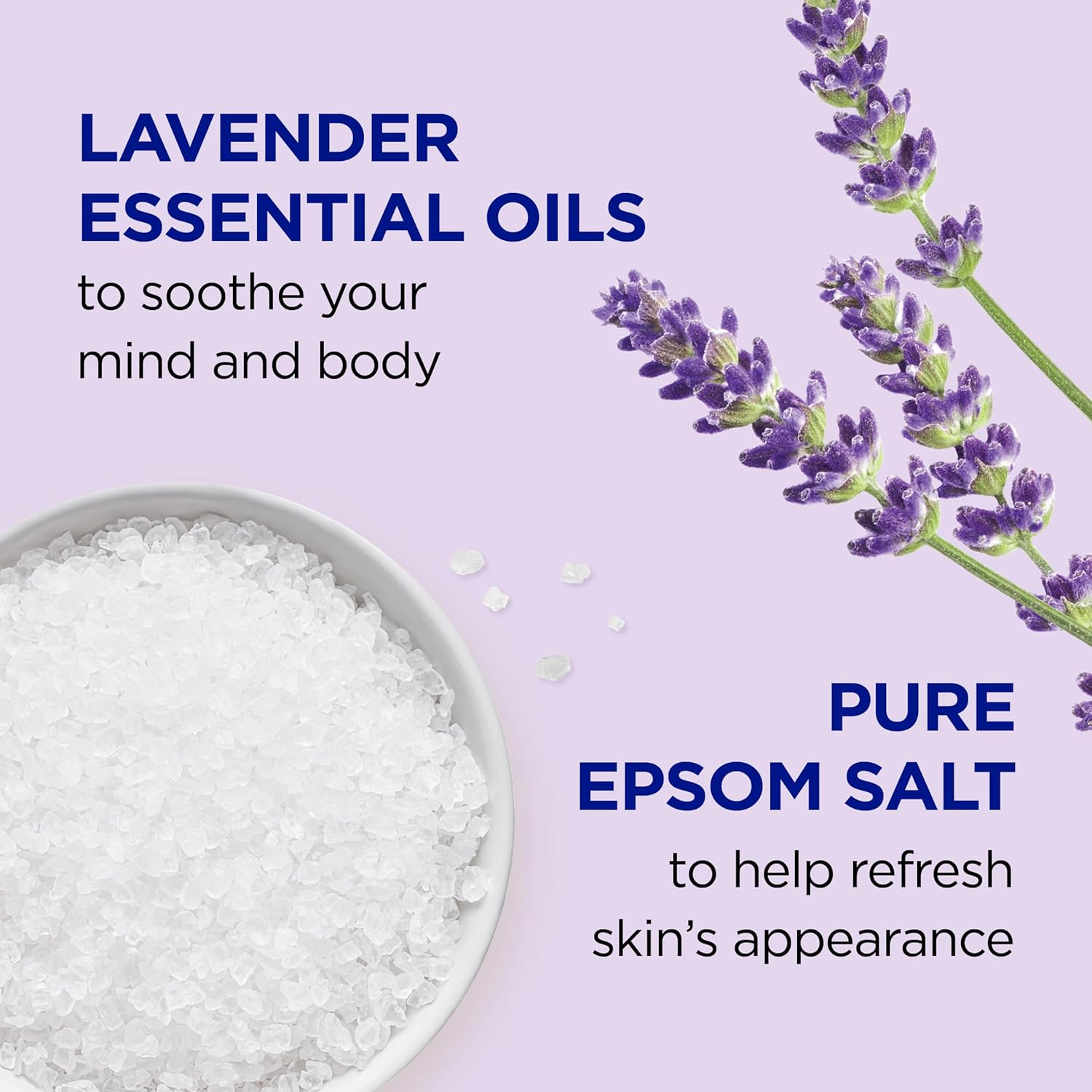 Dr Teal's Foaming Bath with Pure Epsom Salt, Sleep Blend with Melatonin, Lavender & Chamomile Essential Oils, 34 fl oz (Pack of 4) (Packaging May Vary)