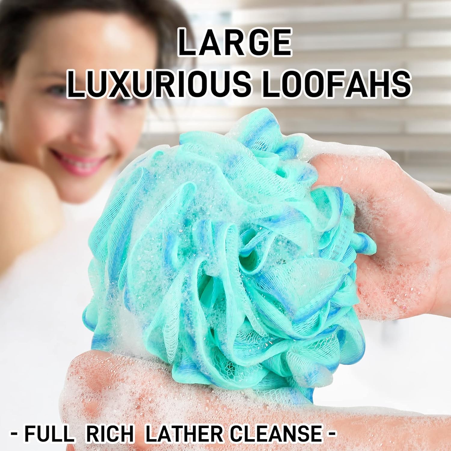 Luxury Bath Loofah Sponge