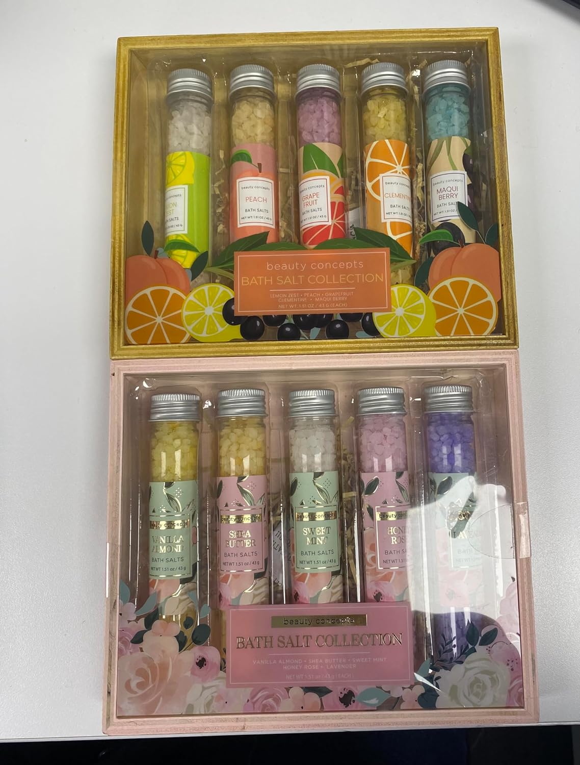 Luxury Bath Salt Gift Set – Aromatherapy Collection