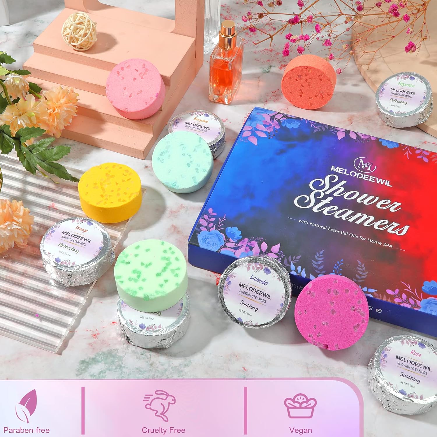 Aromatherapy Shower Steamers Set