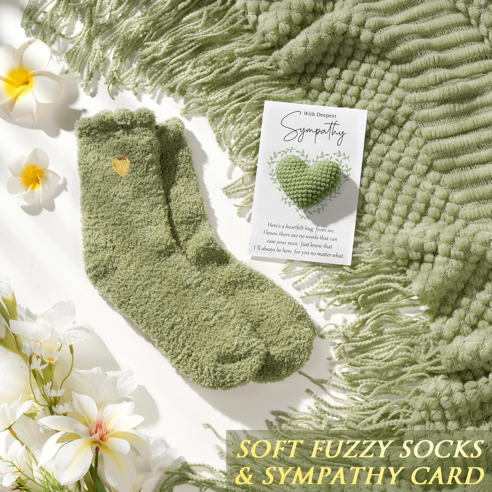Thinking of You Gift Basket for Women – Comfort Care Package with Blanket, Tumbler & Relaxation Essentials