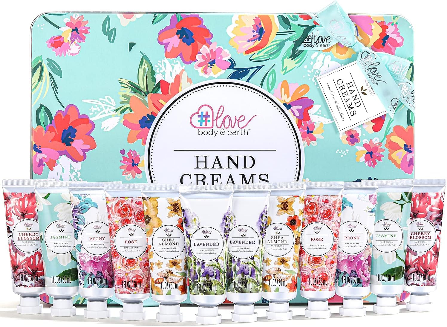 Body And Earth Love Hand Cream Gift Set for Women, Hand Lotion Sets for Easter Gifts