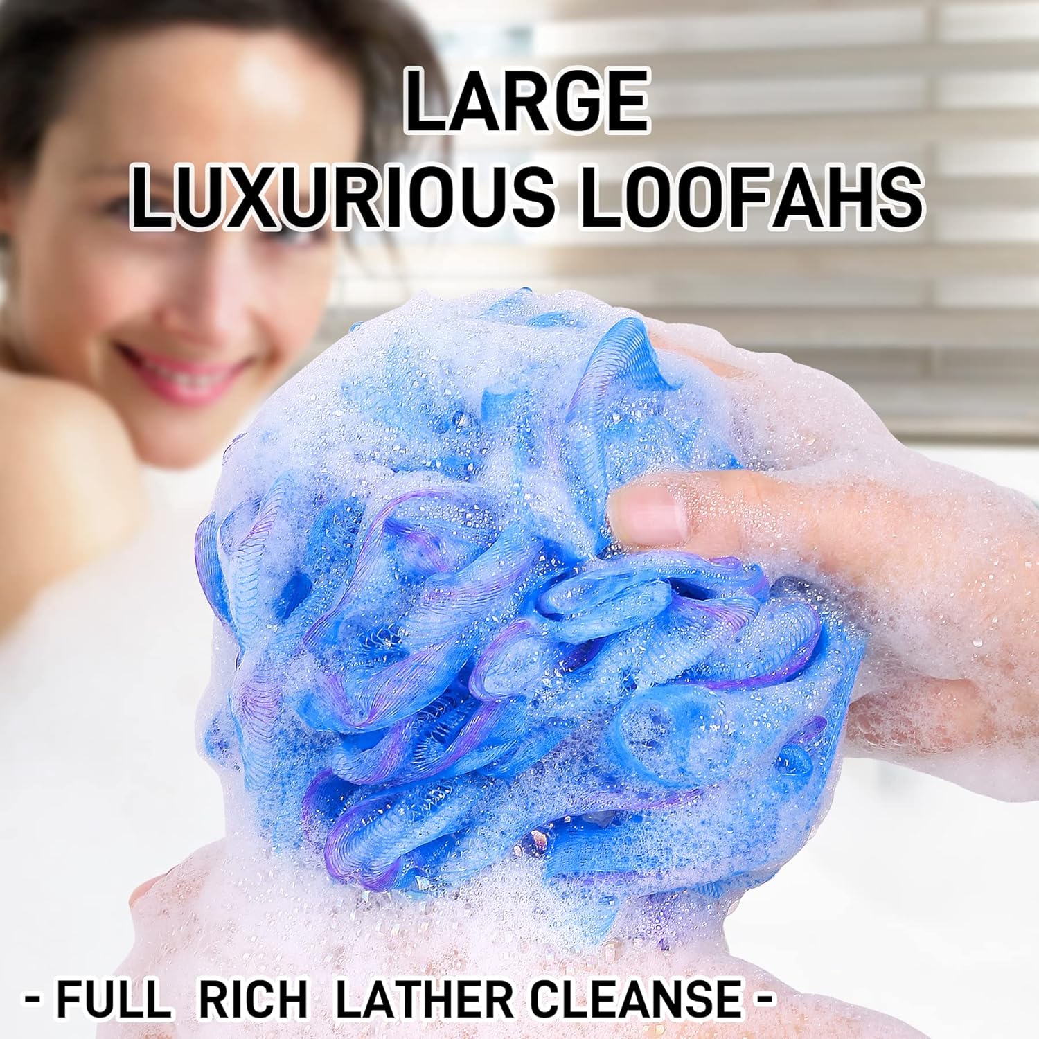 Luxury Bath Loofah Sponge