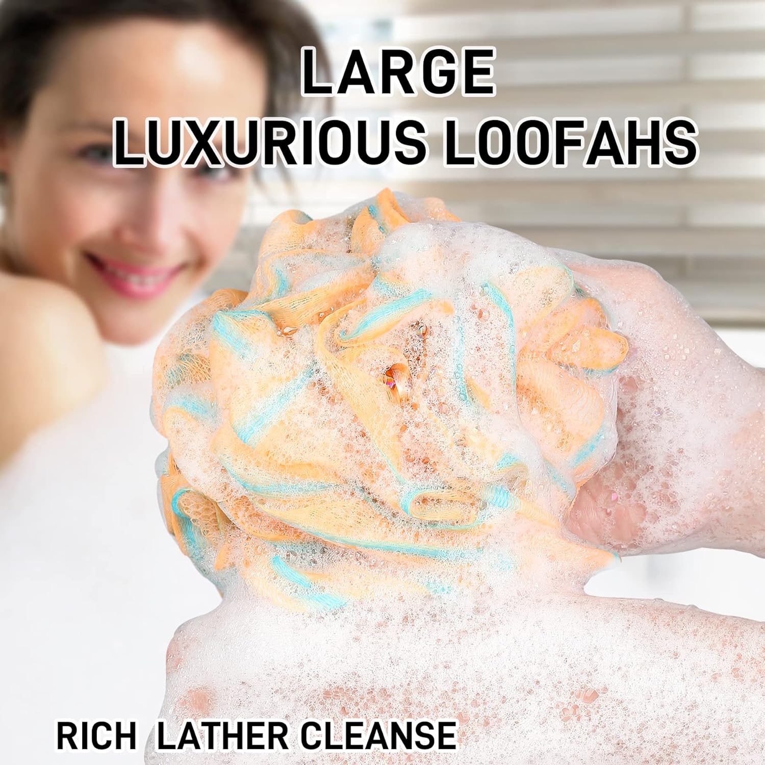 Luxury Bath Loofah Sponge