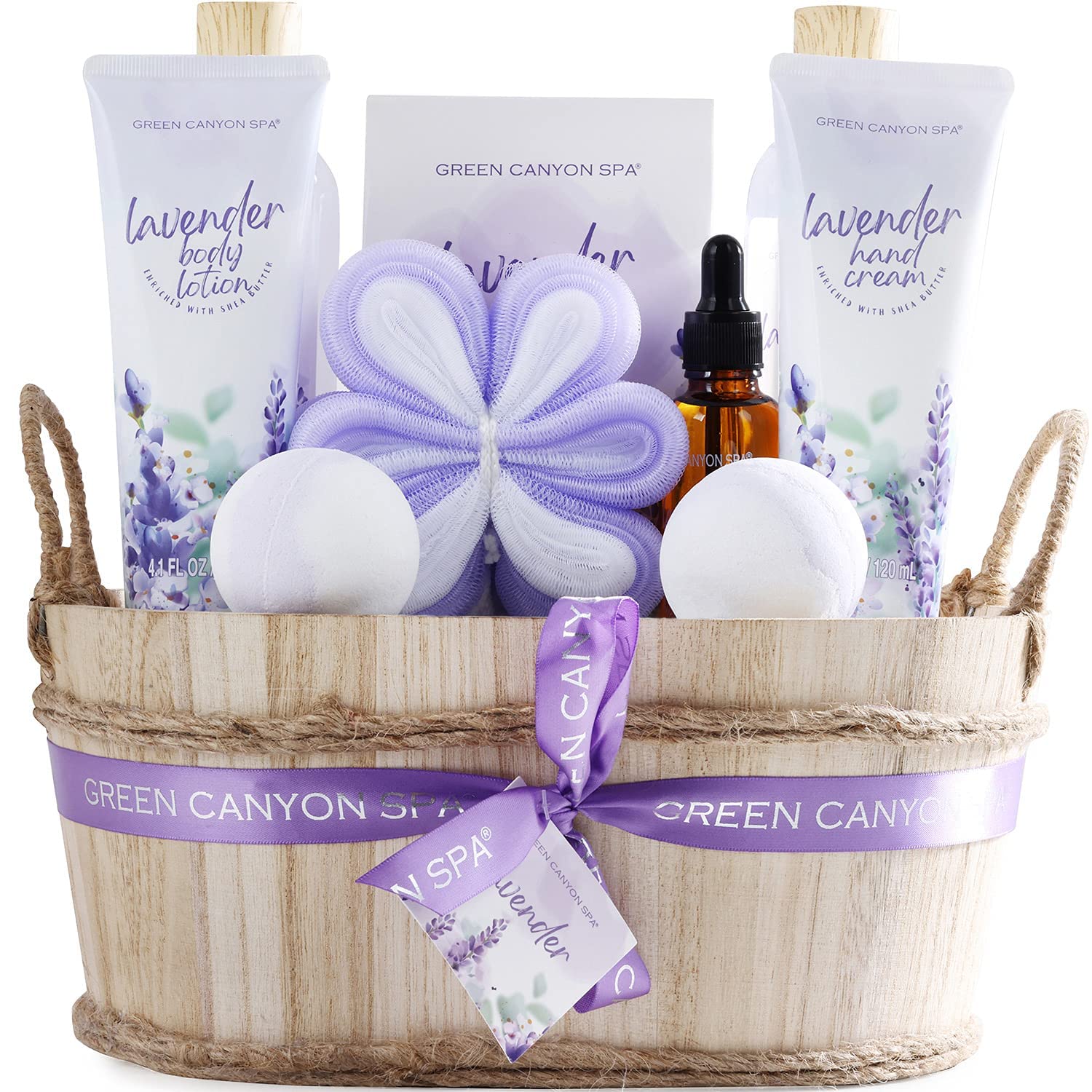 Lavender Spa and Body Care Gift Set