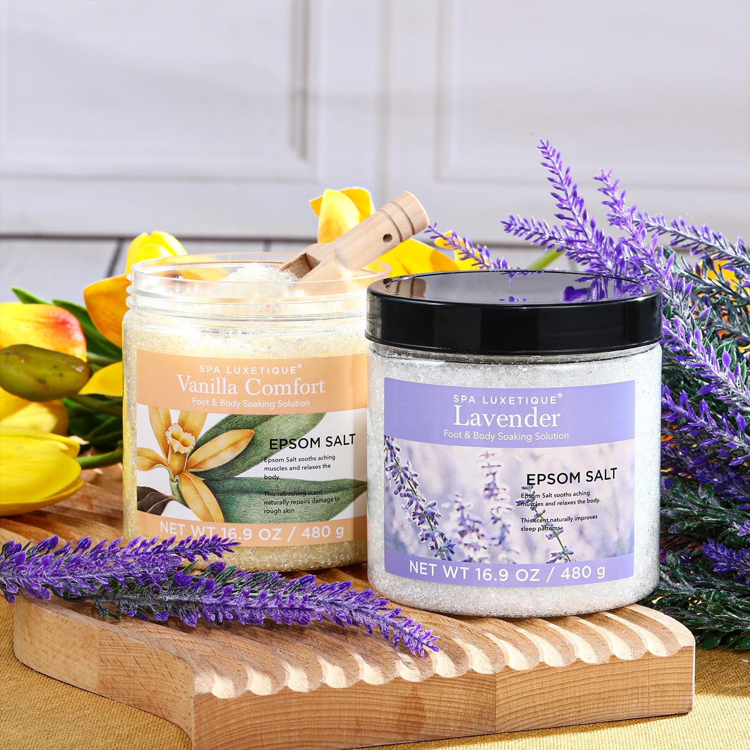 Luxury Epsom Bath Salt Gift Set