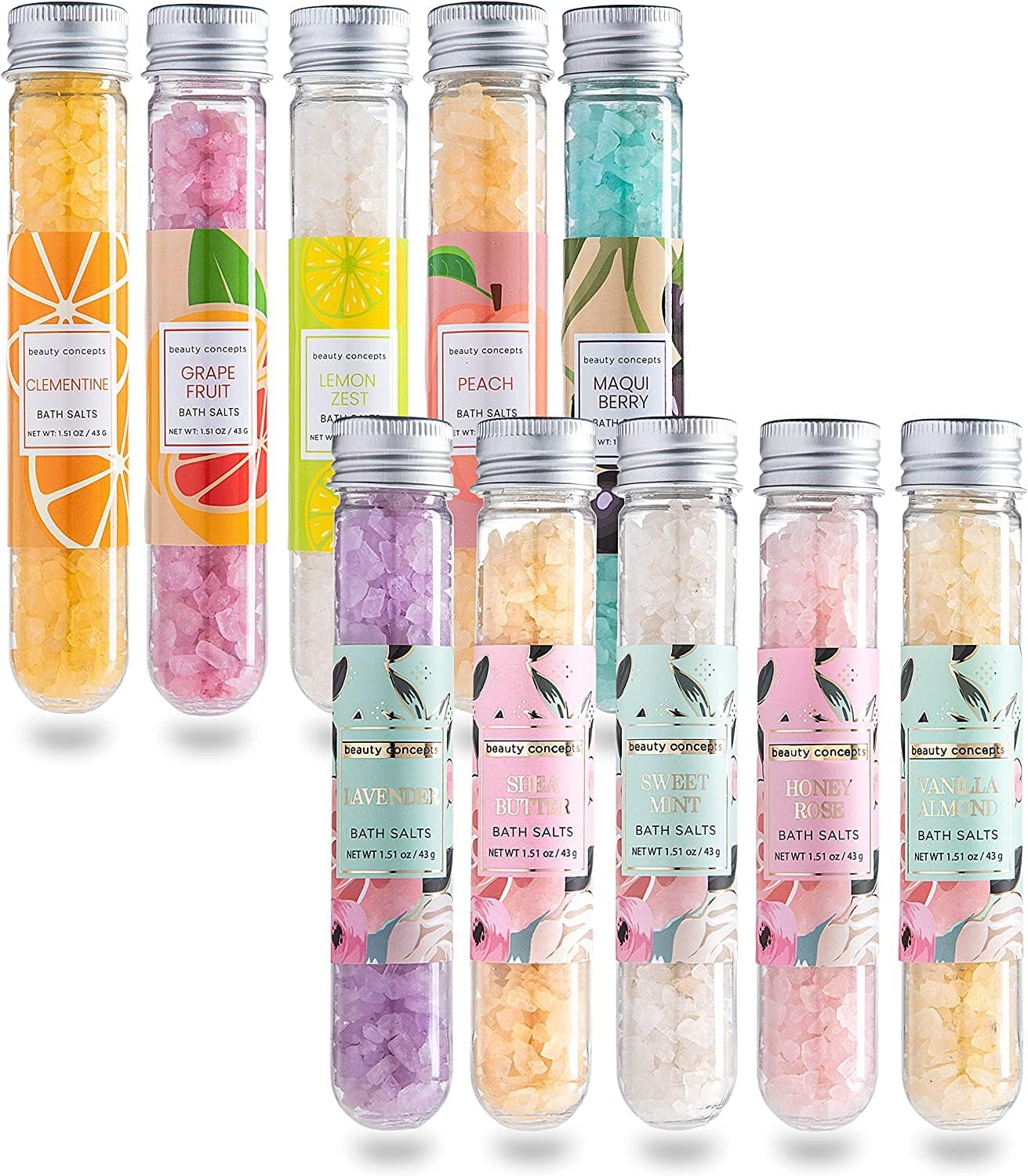 Luxury Bath Salt Gift Set – Aromatherapy Collection
