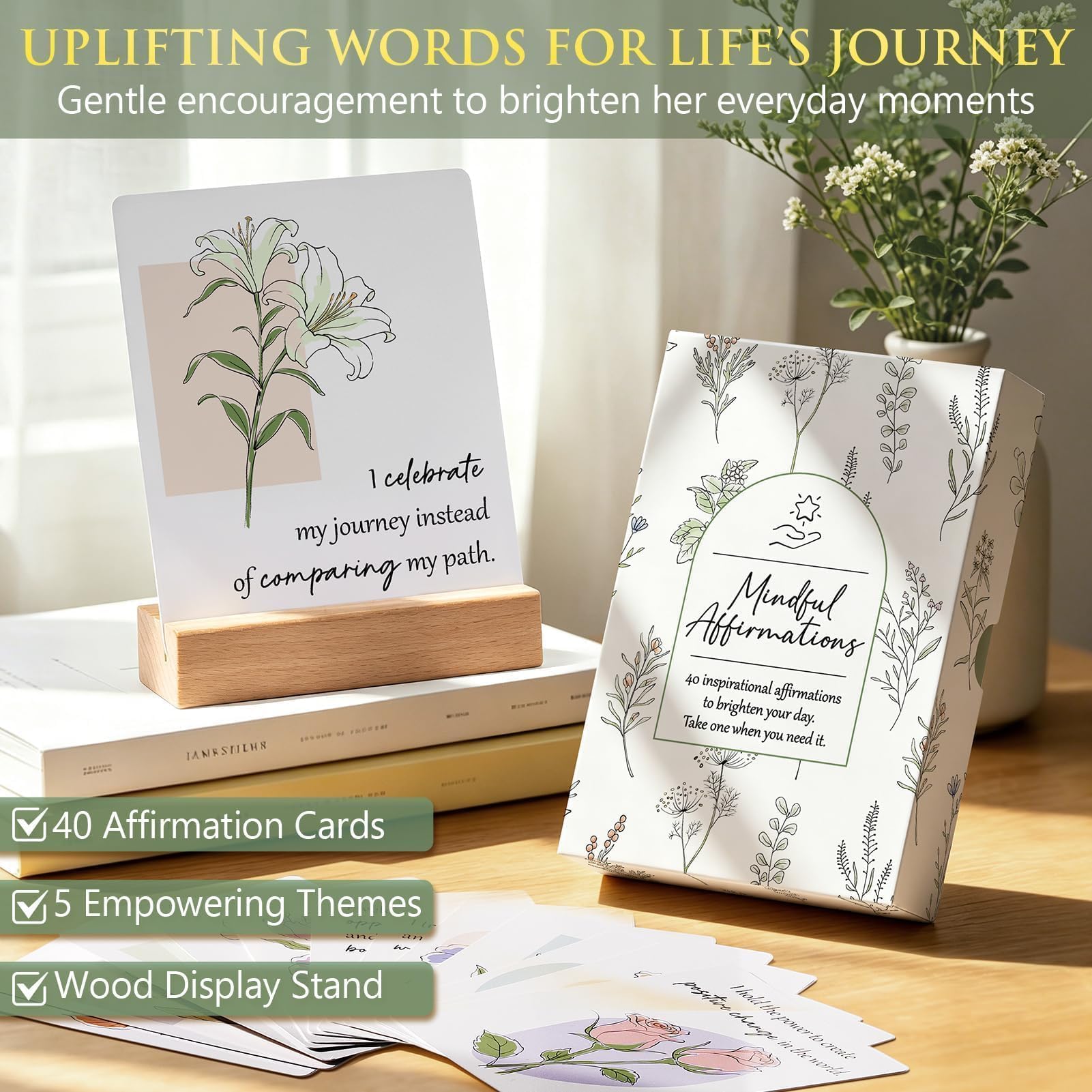 Luxury Self Care Gift Basket for Women – Inspirational Spa Gift Set with Blanket, Tumbler & Affirmation Cards