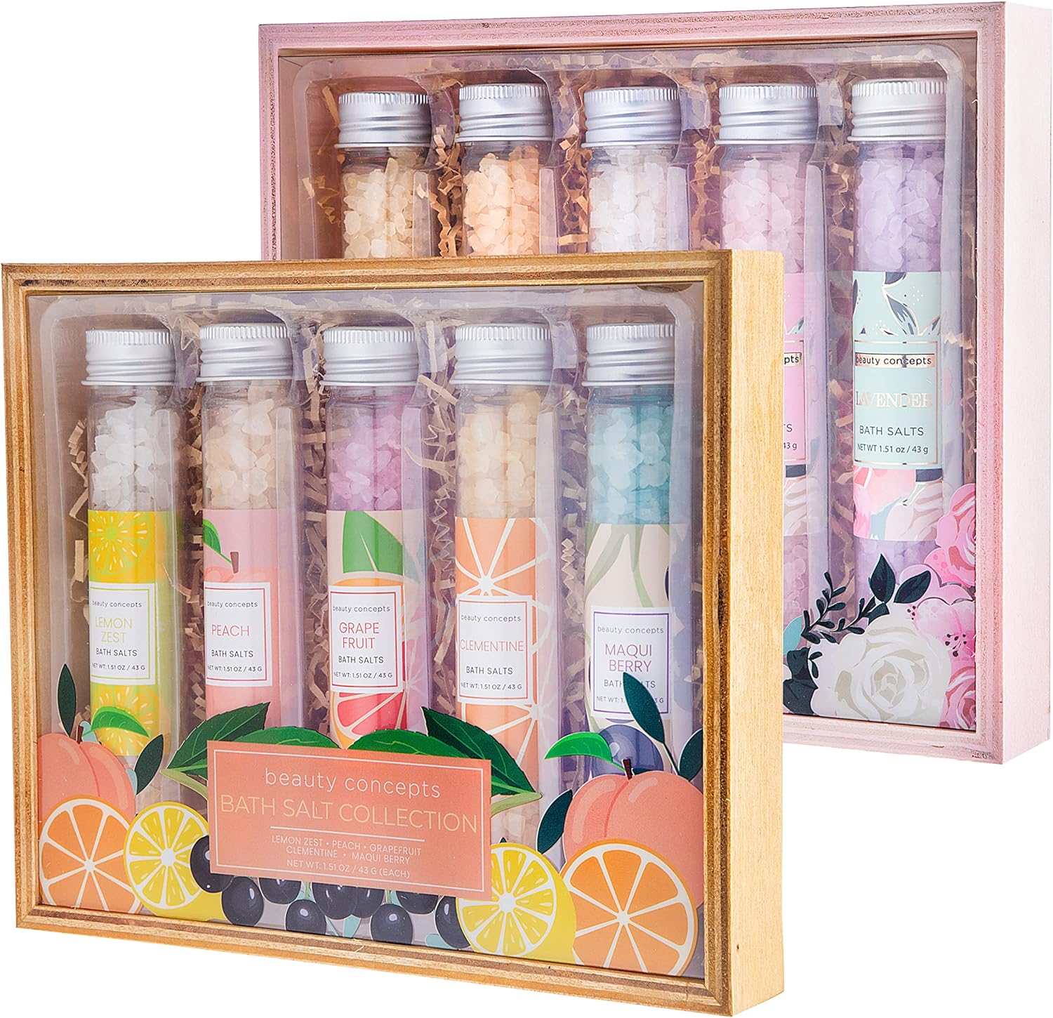 Luxury Bath Salt Gift Set – Aromatherapy Collection