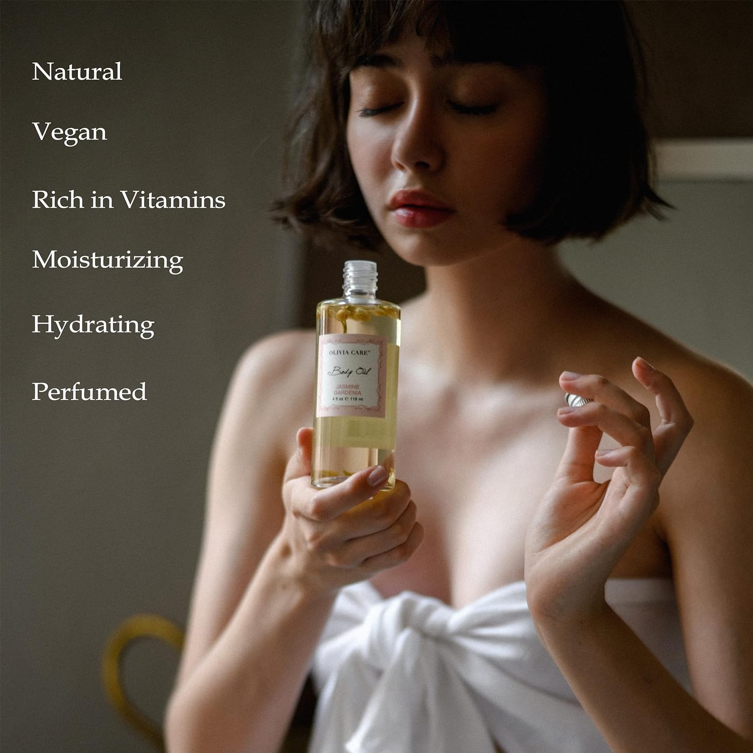 Body Oil Eucalyptus Mint Vegan & Natural.