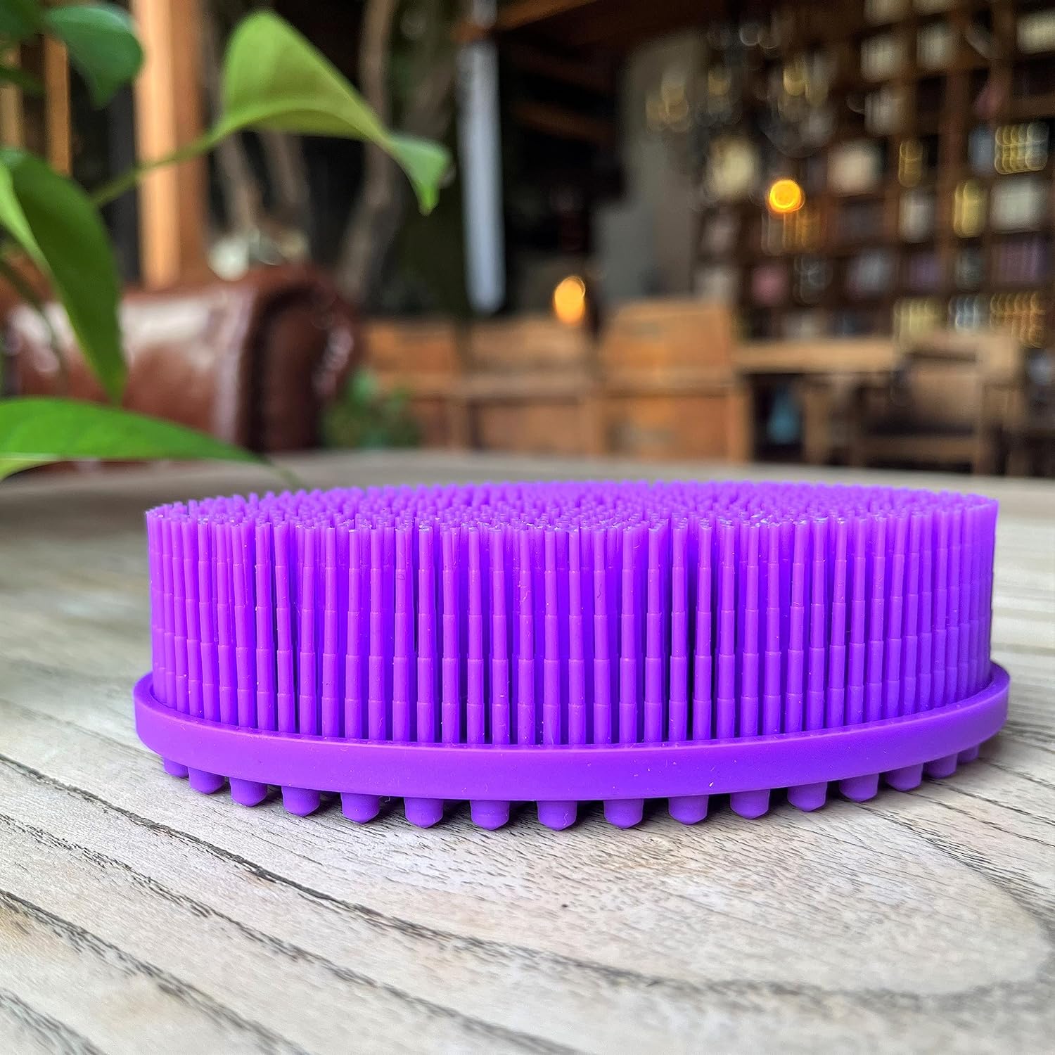 Premium Sensory Brush for Kids or Autism,Soft Silicone Body Scrubber,2 in 1 Sensory Room Occupational Therapy Sensory Brushes,Silicone Loofah,Pets Shower Brush Bath Brush Shampoo Brush(Whale-Teal)